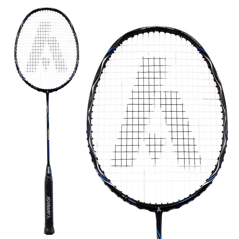 Ashaway Phantom Helix NWP Badminton Racket - Black Blue
