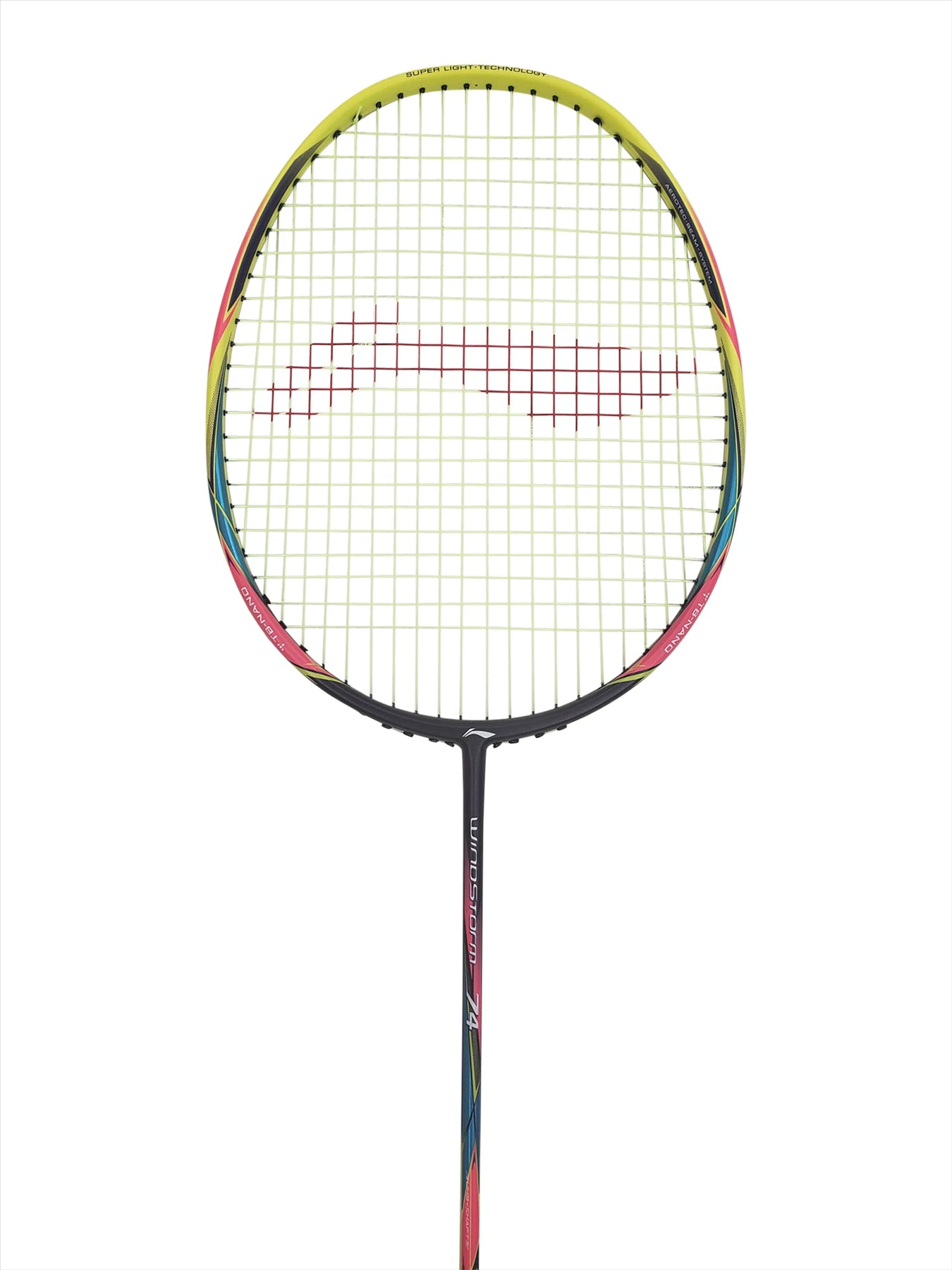 Li-Ning Windstorm 74 Badminton Racket - Yellow