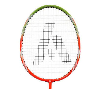 Ashaway AM303 Junior Badminton Racket - Red / Green