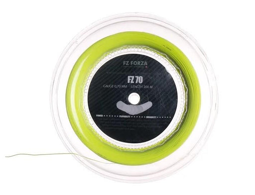 FZ Forza 71 Durable 0.71mm Badminton String (200m Reel) Yellow