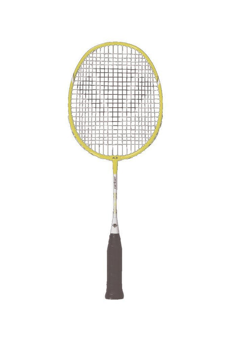 Carlton Mini-Blade ISO 4.3 Junior Badminton Racket - White / Yellow
