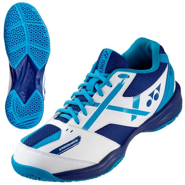 Yonex Power Cushion 39 Badminton Shoes - White / Blue
