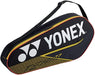 Yonex 42023EX Team 3 Piece Badminton Racket Bag - Black/Yellow
