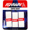 Ashaway Super Tacky Badminton Overgrip - White - Set of 3